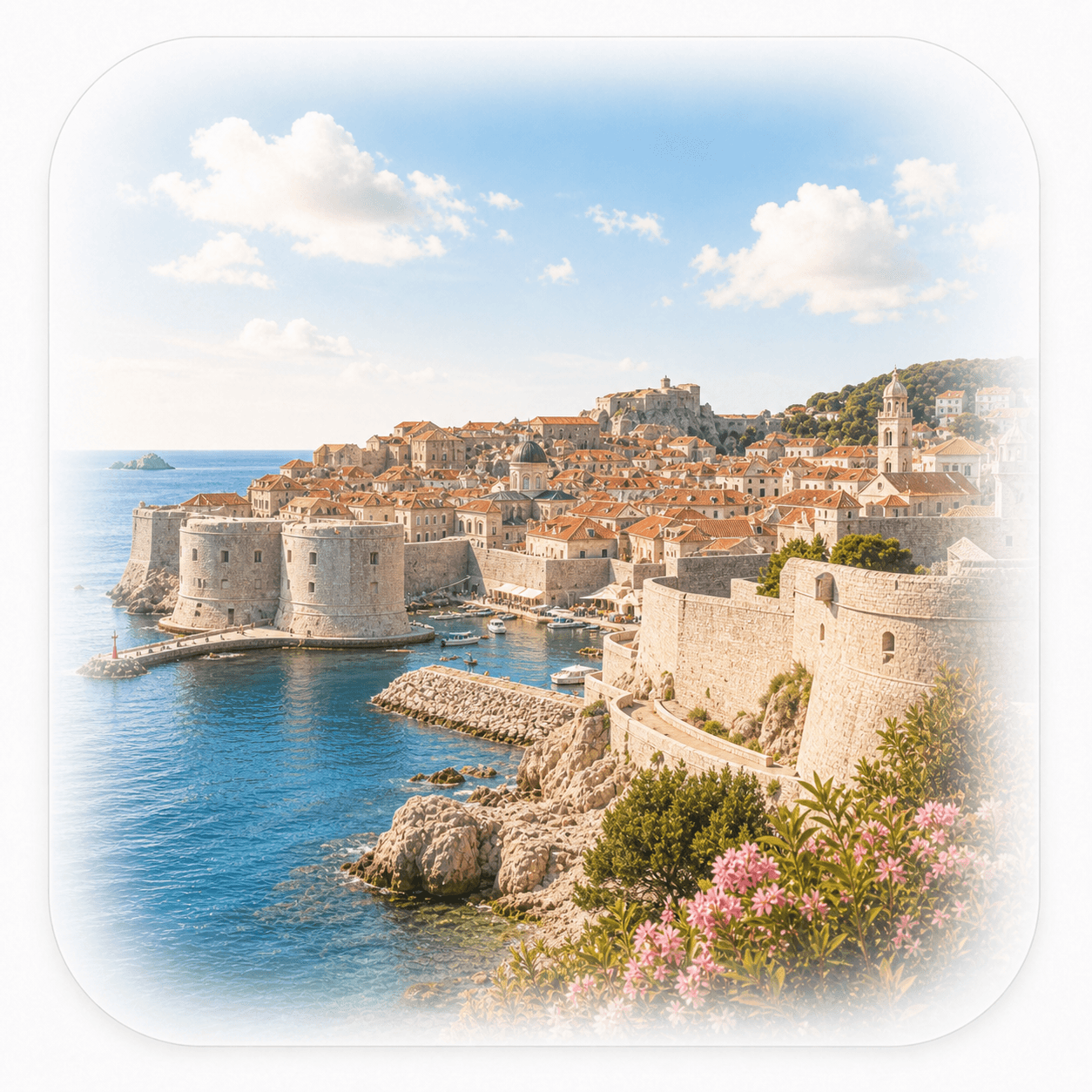 Croatian language illustration