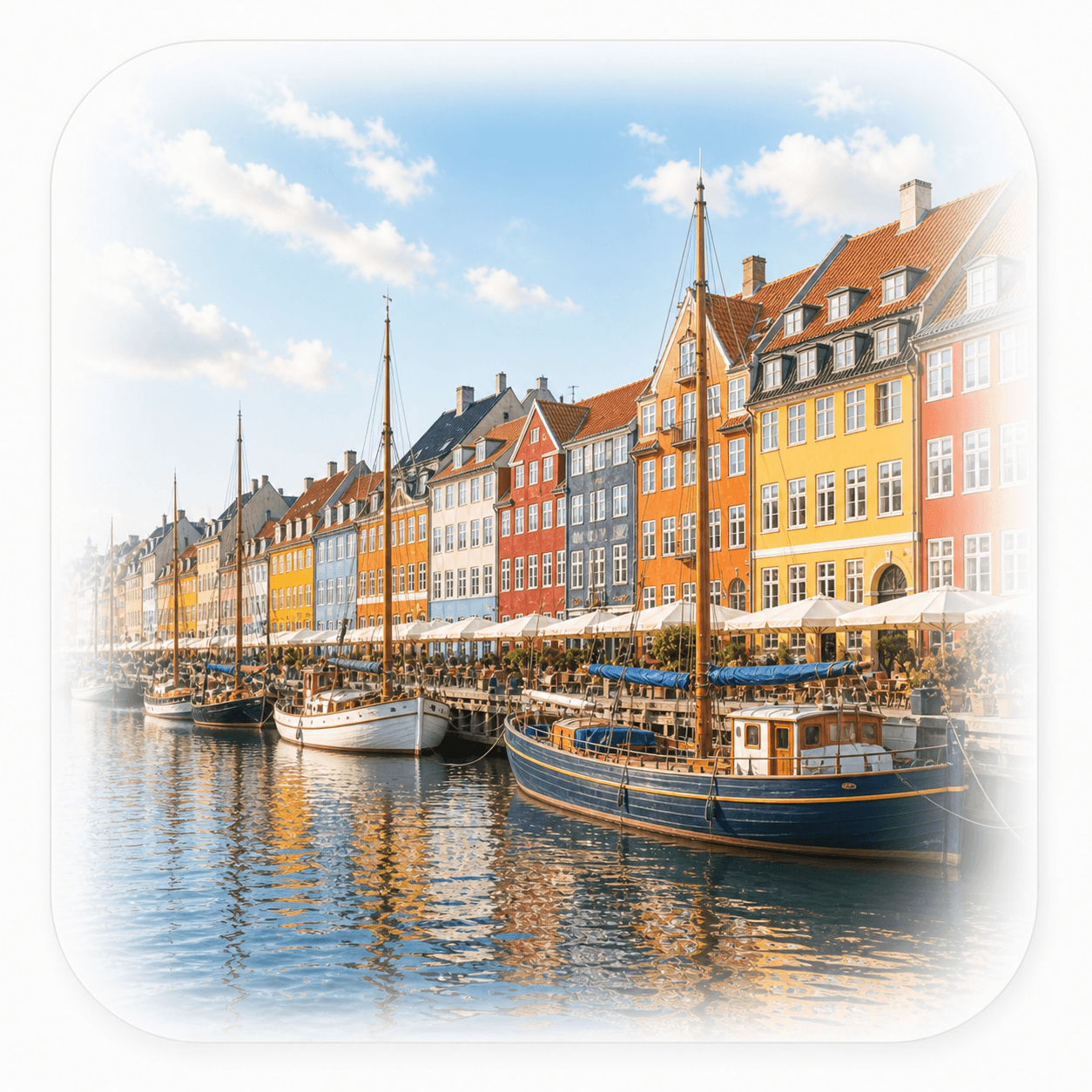 Danish language illustration