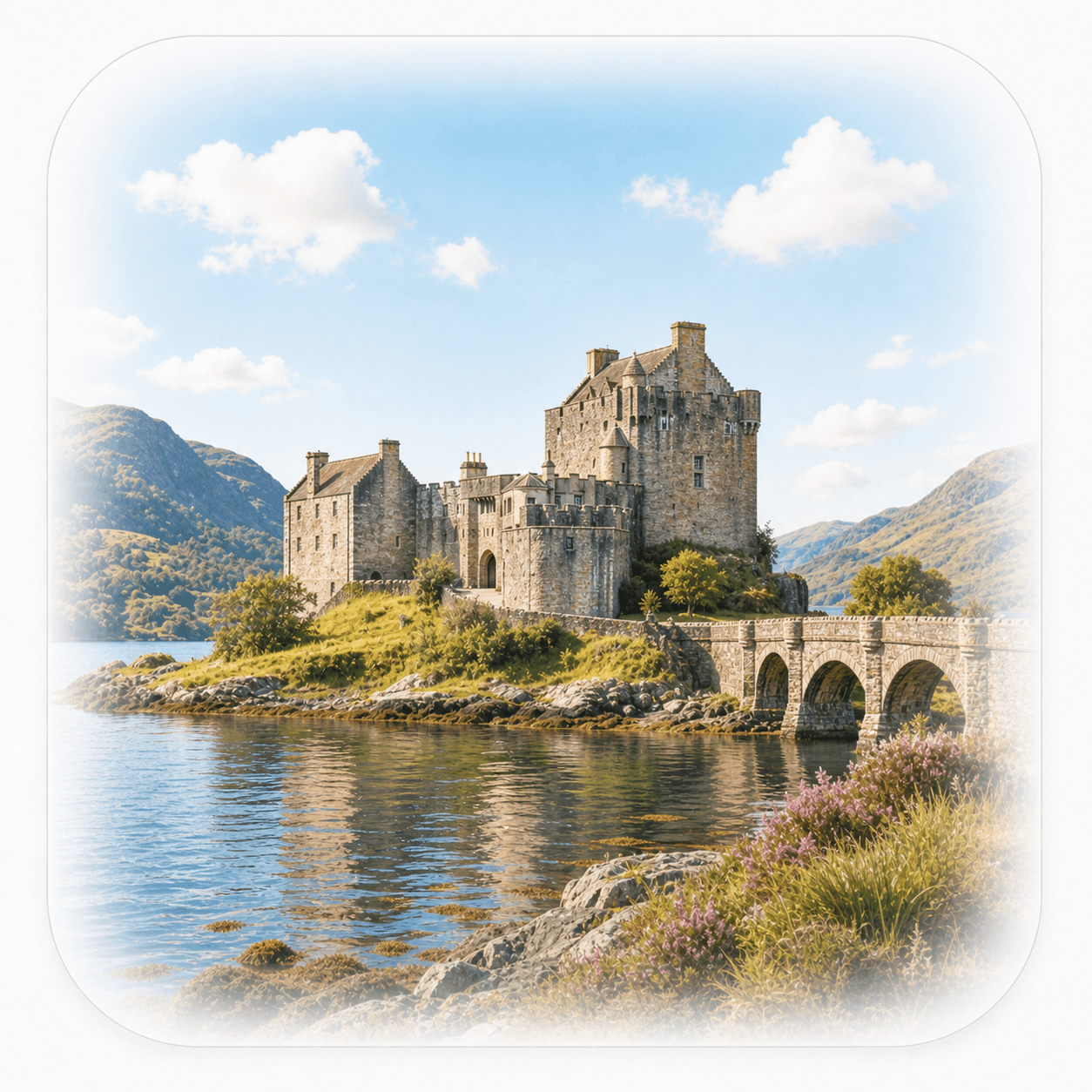 Scottish Gaelic language illustration