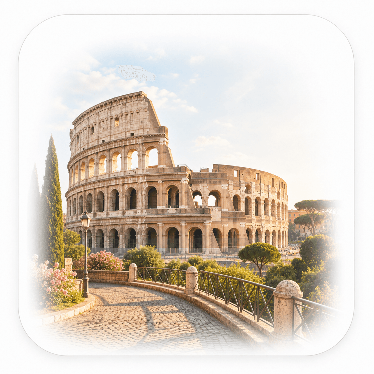 Italian language illustration