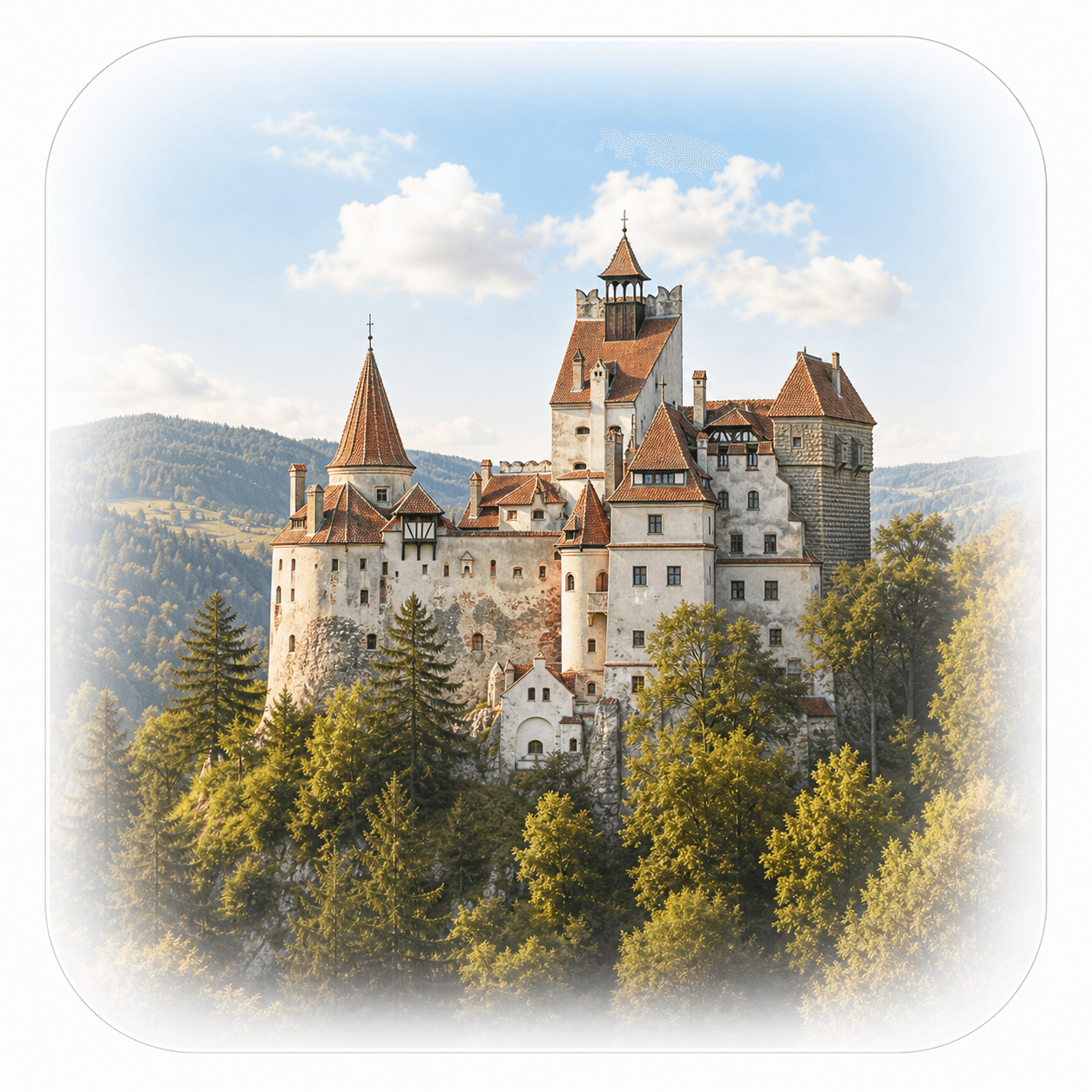 Romanian language illustration